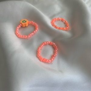 Orange you glad ring set